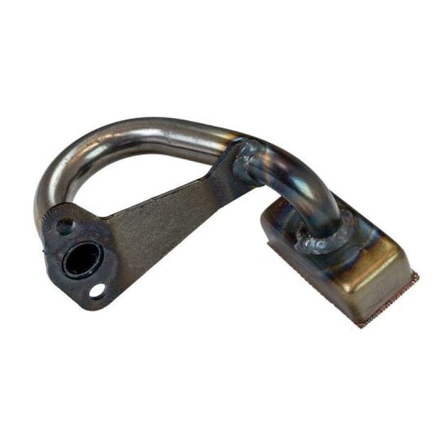 Moroso Mustang Cobra oil pump pickup for performance engine, featuring durable construction and precise fit.
