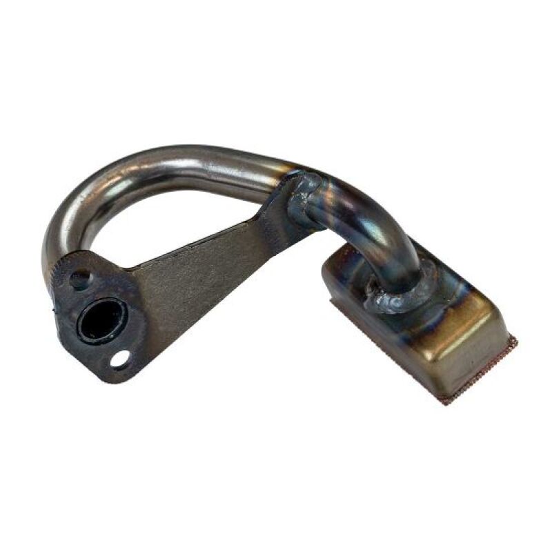 Moroso Mustang Cobra oil pump pickup for performance engine, featuring durable construction and precise fit.