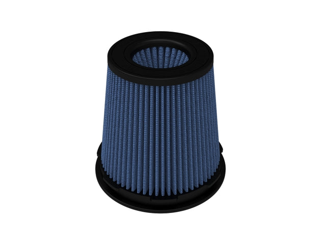 aFe Momentum Intake Replacement Air Filter with Pro 5R media, 3-1/8 inch inlet, black filtering element, designed for direct fit.