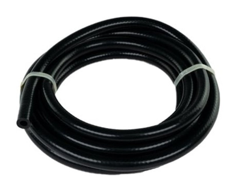 Black Turbosmart 3m reinforced vacuum hose, 3mm diameter, flexible automotive hose for vacuum and boost applications.