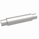 Magnaflow MagnaFlow muffler Mag SS 3-inch with 14x4x4 and 3.0x3.0 dimensions, showing the sleek stainless steel finish
