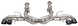 CORSA Performance Corsa 20-25 Corvette C8 3-inch Xtreme Cat-Back Exhaust with 4.5-inch black quad tips and integrated stock AFM valve