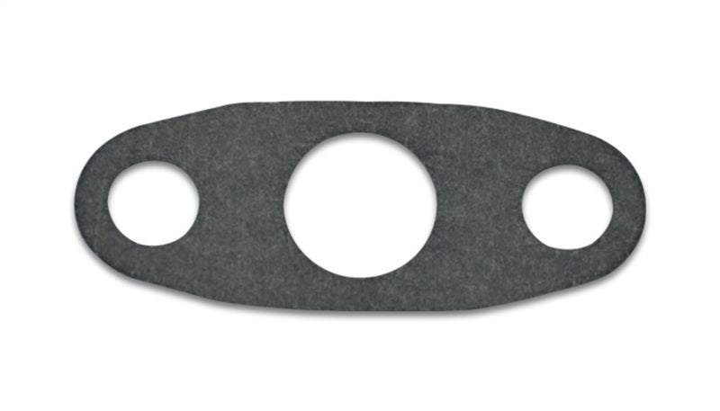 Vibrant oil drain flange gasket for engine, matching part 2898, made of durable material, shown with detailed close-up.