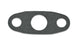 Vibrant oil drain flange gasket for engine, matching part 2898, made of durable material, shown with detailed close-up.