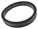 K&N Engineering custom cotton gauze air filter, 14-inch diameter, drop-in style, with pleated cotton filter media for optimal airflow.