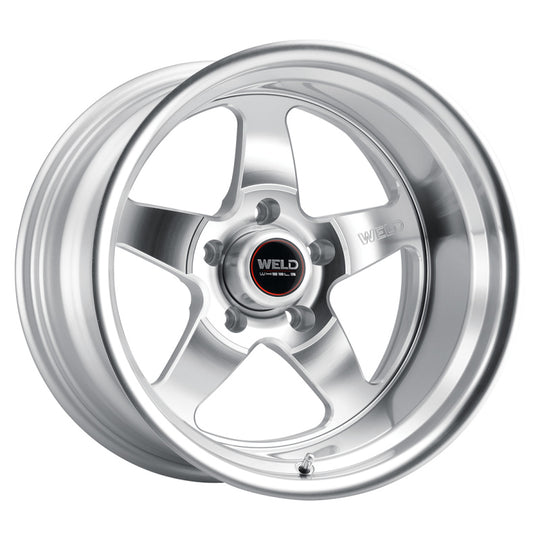 Weld S105 20x8 Ventura cast alloy wheel in gloss silver with 5x127 bolt pattern and 78.1mm diameter for vehicles.