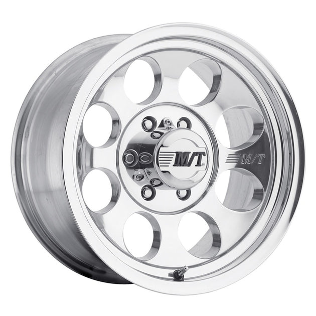 Mickey Thompson Classic III 16x10 cast wheel with 8x6.5 bolt pattern and 4-1/2 inch offset, featuring a bold, rugged design.