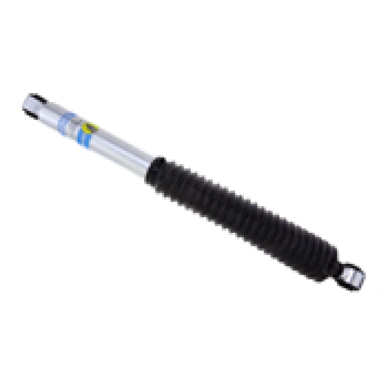 Bilstein 5100 Series rear 46mm monotube shock absorber for 2014 Chevy Silverado 1500 and GMC Sierra 1500 trucks.
