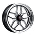 Weld S107 22x10.5 Laguna cast wheels in gloss black with 5x127 bolt pattern, ET13 offset, 78.1mm bore, BS6.25 bead seat