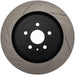 StopTech Power Slot Camaro SS rear right slotted brake rotor for 8-cylinder models, high-performance vehicle brake component
