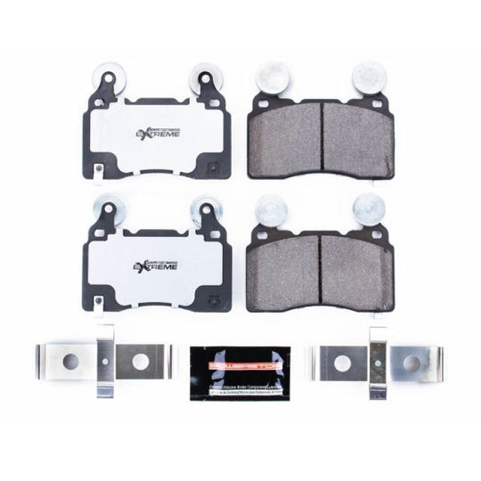 PowerStop Z26 Extreme Street brake pads for 2016-2018 Cadillac CT6 front performance brake system with hardware