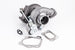 Garrett GT2554R turbocharger CHRA with 8mm compressor wheel, showing the central rotor and turbine assembly.