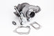 Garrett GT2554R turbocharger CHRA with 8mm compressor wheel, showing the central rotor and turbine assembly.