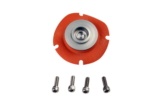Aeromotive fuel pressure regulator repair kit for models 13202, 13113, 13209, 13214, 13212, with various small repair components.