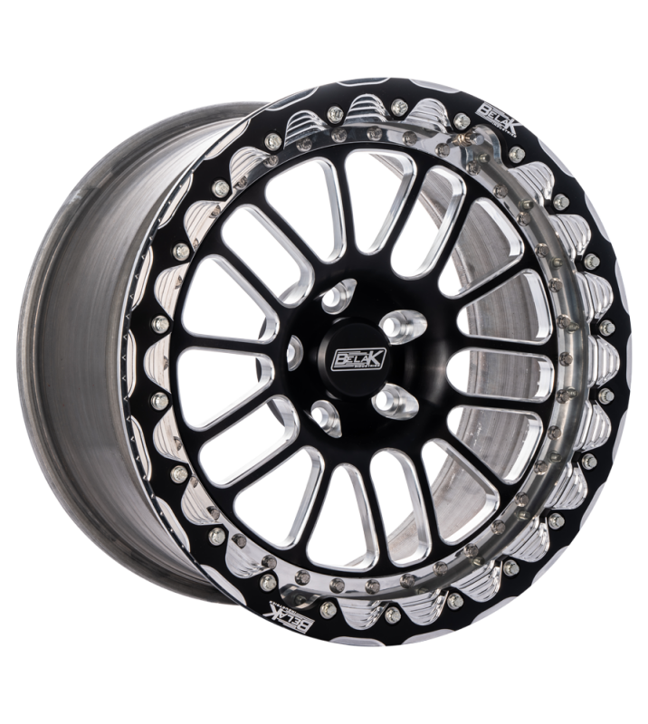 Forged Belak Series 2 15x10-inch wheel with 7-inch BS, 5x120 bolt pattern, single beadlock, suitable for off-road vehicles.