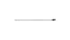 Vibrant replacement dipstick for small oil catch can, showing a metal stick with measurement markings and a plastic handle.