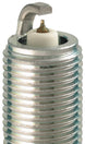 Set of four NGK Laser Iridium Spark Plugs, ILTR5D model, with metal and ceramic components visible in the image.