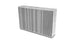 Vibrant vertical flow intercooler measuring 22 inches wide, 14 inches high, and 4.5 inches thick for high-performance cooling.