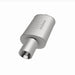 MagnaFlow stainless steel muffler with tip, 14x5x8 inches, featuring dual outlet pipes and polished finish for performance and style.
