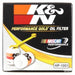 K&N Performance Gold Oil Filter for Chevy, Pontiac, GMC, Buick vehicles, featuring high-capacity filtration and durable construction.