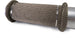 DEI Titanium 4-inch knit exhaust sleeve wrapped around car exhaust pipe, 12 inches long, showcasing high-temperature heat wrap.