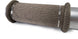 DEI Titanium 4-inch knit exhaust sleeve wrapped around car exhaust pipe, 12 inches long, showcasing high-temperature heat wrap.