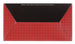 K&N Engineering round custom air filter with 5-7/8 inch OD, 4-7/8 inch ID, and 1.4/5 inch height, drop-in style for automotive use.