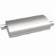 MagnaFlow MagnaFlow Mag SS muffler with 22x5x11 inch dimensions and 3x3 inlet and outlet pipes, shown in the image.