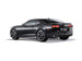 Borla catback exhaust system for 2010-2013 Chevy Camaro SS 6.2L V8 with ATAK design and X pipe, shown installed on vehicle.