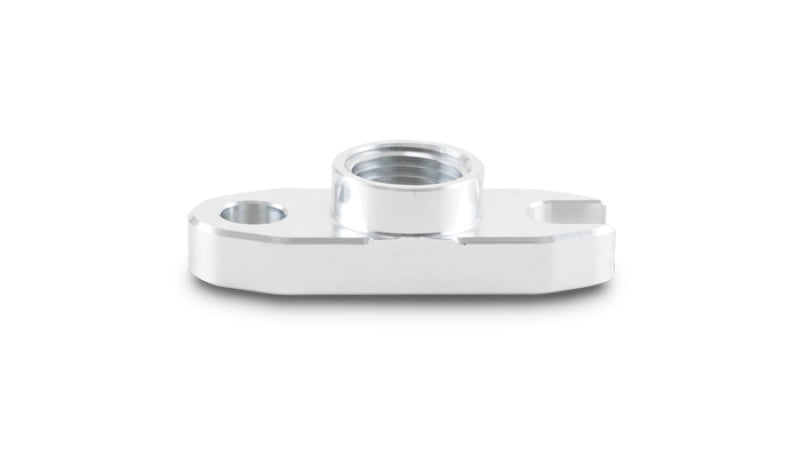 Vibrant oil drain flange gasket designed for T3, T4, T04 turbochargers, made of durable engine gasket material.
