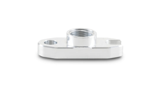 Vibrant oil drain flange gasket designed for T3, T4, T04 turbochargers, made of durable engine gasket material.