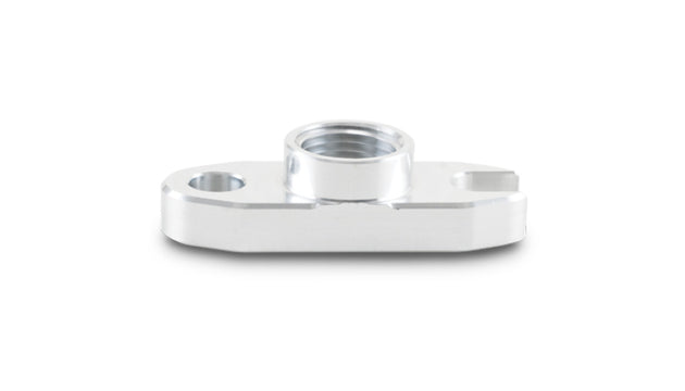 Vibrant oil drain flange gasket designed for T3, T4, T04 turbochargers, made of durable engine gasket material.