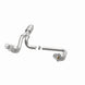 MagnaFlow catalytic converter direct fit for 2014-2016 GMC Sierra 1500 V6 4.3L engine, showing the converter's metal body and inlet/outlet pipes.