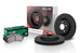 Hawk Performance Talon rotors with slot and drilled design, high-performance brake rotors for enhanced braking power.