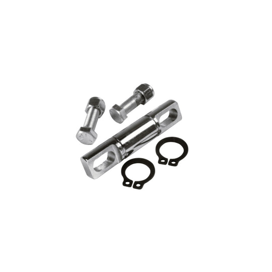 QA1 T-Bar Kit for shocks and struts, converts to T-Bar with 3/4 OD bushing, 3.5-inch bar with closed slots.
