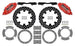 Wilwood 17-21 Can-Am X3RS red 6-piston rear brake kit with drilled 11.25-inch rotors for enhanced performance.