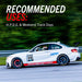 PowerStop rear track day brake pads for 2016-2019 Cadillac ATS, racing brake pads with high-performance design.