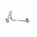 MagnaFlow direct fit catalytic converter for 2015 GMC Yukon XL V8 6.2L engine, showing the metal component with inlet and outlet.
