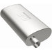 MagnaFlow Mag SS muffler with 22x5x11 inch dimensions and 3x3 inlet/outlet, featuring a sleek stainless steel design.