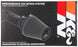 K&N Engineering cold air intake kit for 2014-2015 Chevrolet Corvette 6.2L V8 F/I engine, featuring high-performance air filters and intake tubing.