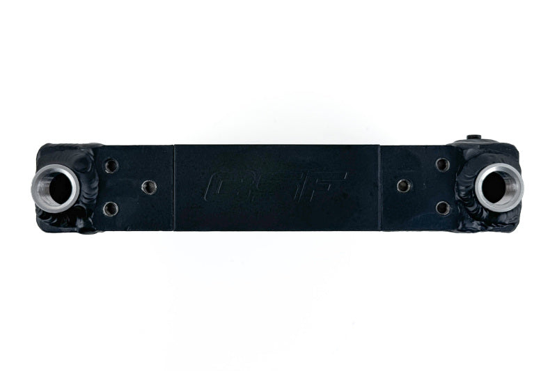CSF universal large single-pass oil cooler with M22 x 1.5 fittings, 12-inch length, 9.33-inch height, and 2.16-inch width.