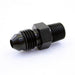 Nitrous Express 4AN x 1/8 NPT straight fitting, metal fitting with threaded ends for automotive nitrous system installation