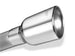 Borla axle back exhaust system for 2014-2015 Camaro SS with 6.2L V8, rear section showing dual split Rr exit tips
