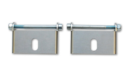 Vibrant Easy Mount IC bracket assembly with hardware, designed for intercoolers, includes two brackets and installation components.