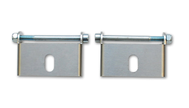 Vibrant Easy Mount IC bracket assembly with hardware, designed for intercoolers, includes two brackets and installation components.