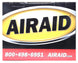 Airaid cold air intake system for 2014-2019 Chevrolet Silverado 1500 and GMC 1500 V8 trucks, showing the black intake tube and filter.