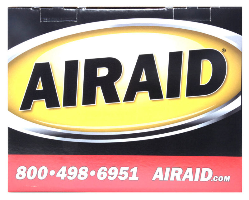 Airaid cold air intake system for 2014-2019 Chevrolet Silverado 1500 and GMC 1500 V8 trucks, showing the black intake tube and filter.