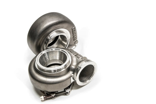 Garrett G30 turbine housing kit with V-band, 0.61 A/R, standard rotation, showing the turbine housing component with V-band connection.