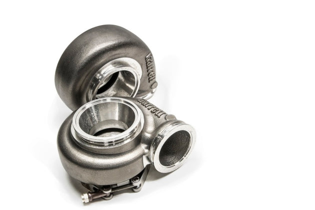 Garrett G30 turbine housing kit with V-band, 0.61 A/R, standard rotation, showing the turbine housing component with V-band connection.