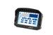 AEM CD-5LG Carbon Logging Digital Dash Display with internal 10Hz GPS and antenna, showcasing sleek black gauge design.